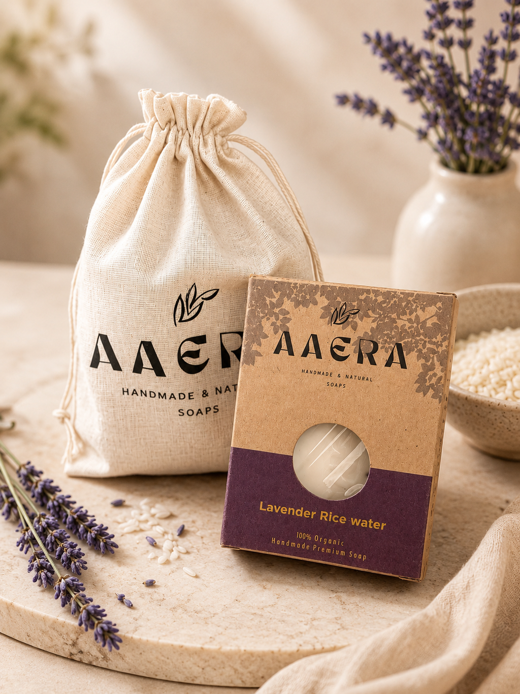 Lavender & Rice Water Soap